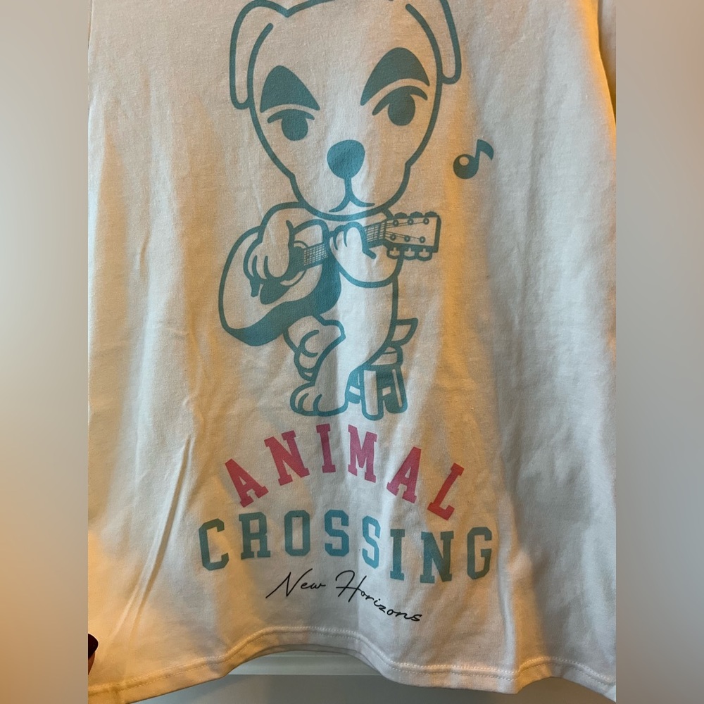Animal Crossing - NWT - White - Short Sleeve Tee - M 7-8 -